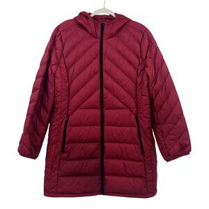 London Fog Lightweight Packable Down Jacket With Hood Size XXL